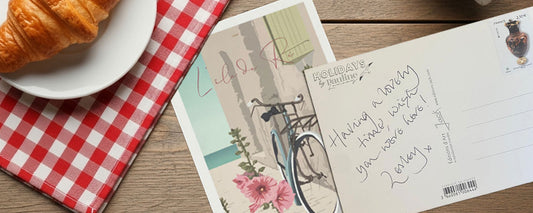 Postcard to Lesley Giveaway