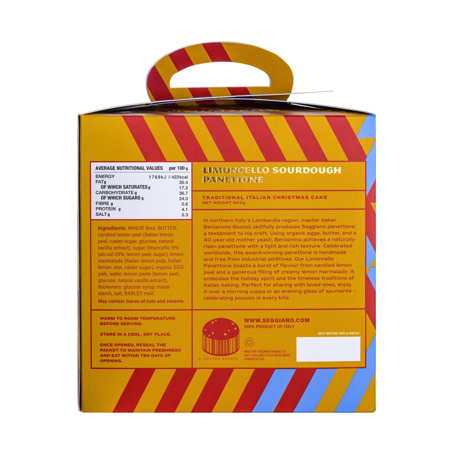 Seggiano Limoncello Panettone