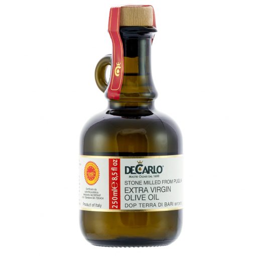 De Carlo Puglian Terra di Bari DOP extra virgin olive oil 250ml