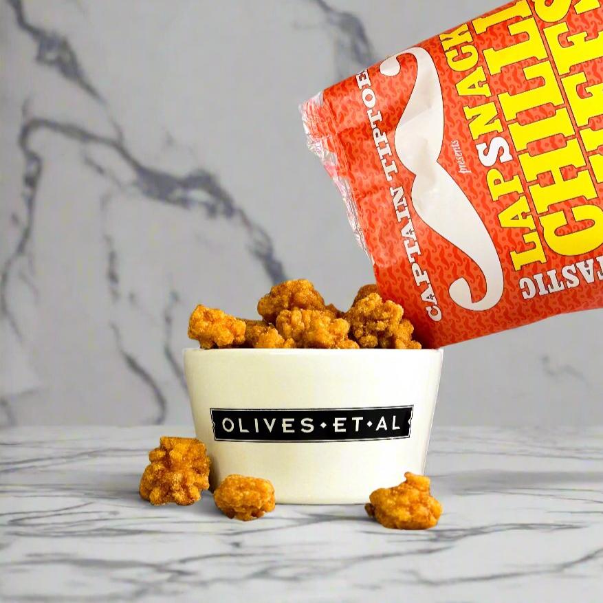 Captain Tiptoes LapSnack Chilli Puffs 151g bag