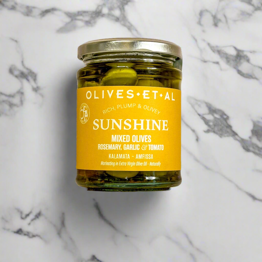 Olives Et Al Sunshine Rosemary & Garlic Olives - 150g jar