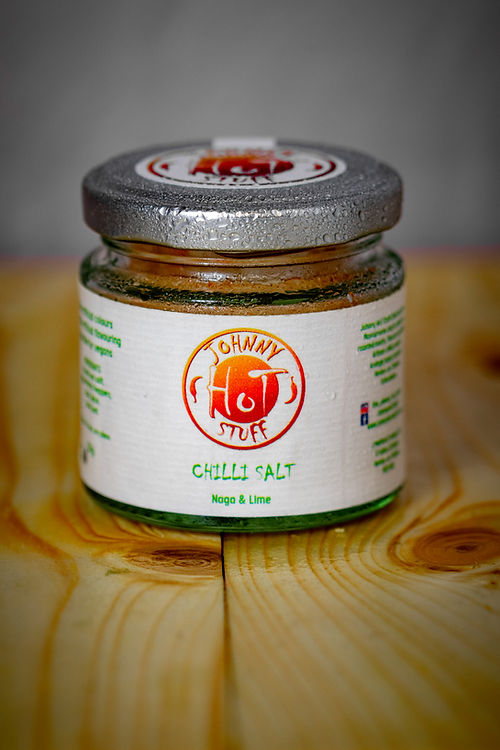 Johnny Hot Stuff Naga & Lime Chilli Salt 50g
