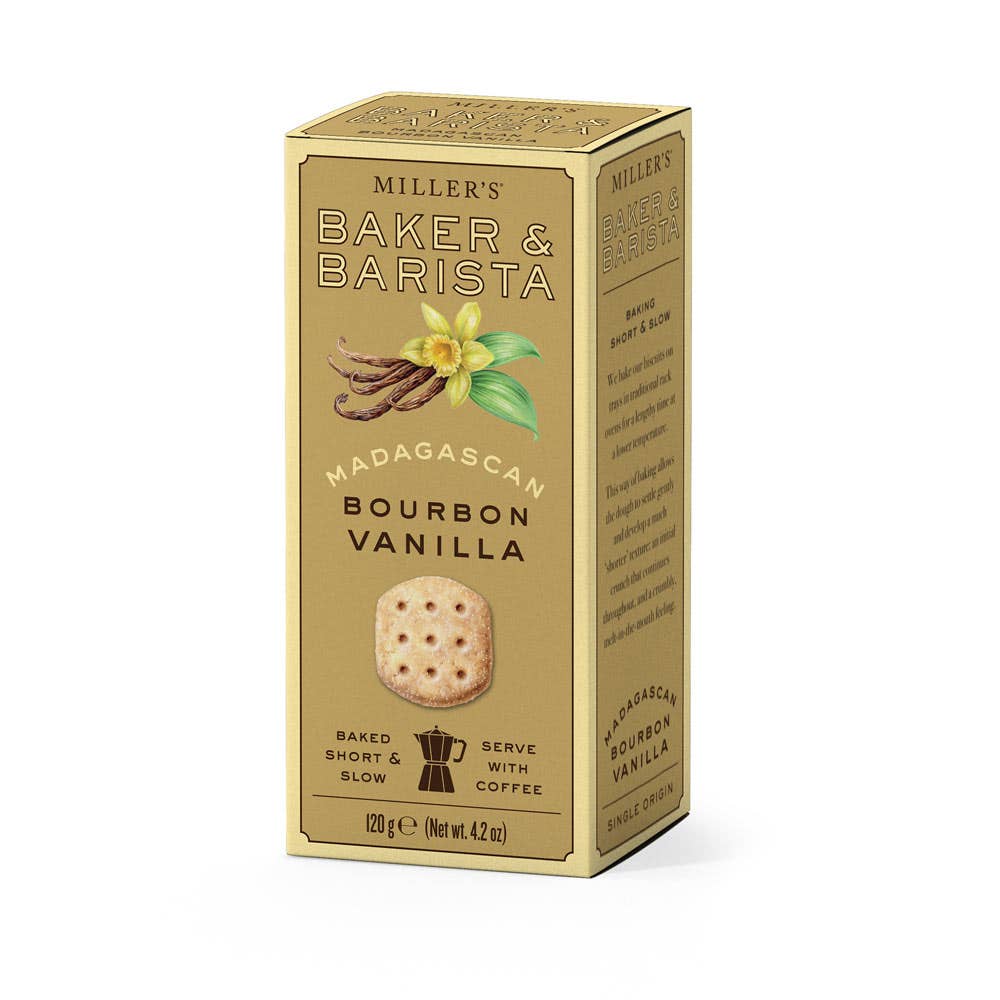 Baker & Barista Madagascan Bourbon Vanilla Biscuits