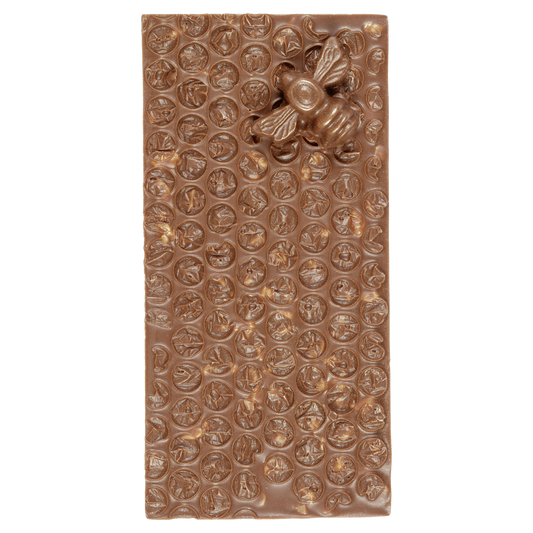 The Chocolate Libertine - Honeycomb milk chocolate bar