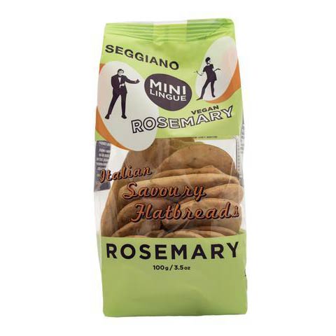 Seggiano Rosemary Mini Flatbreads 100g