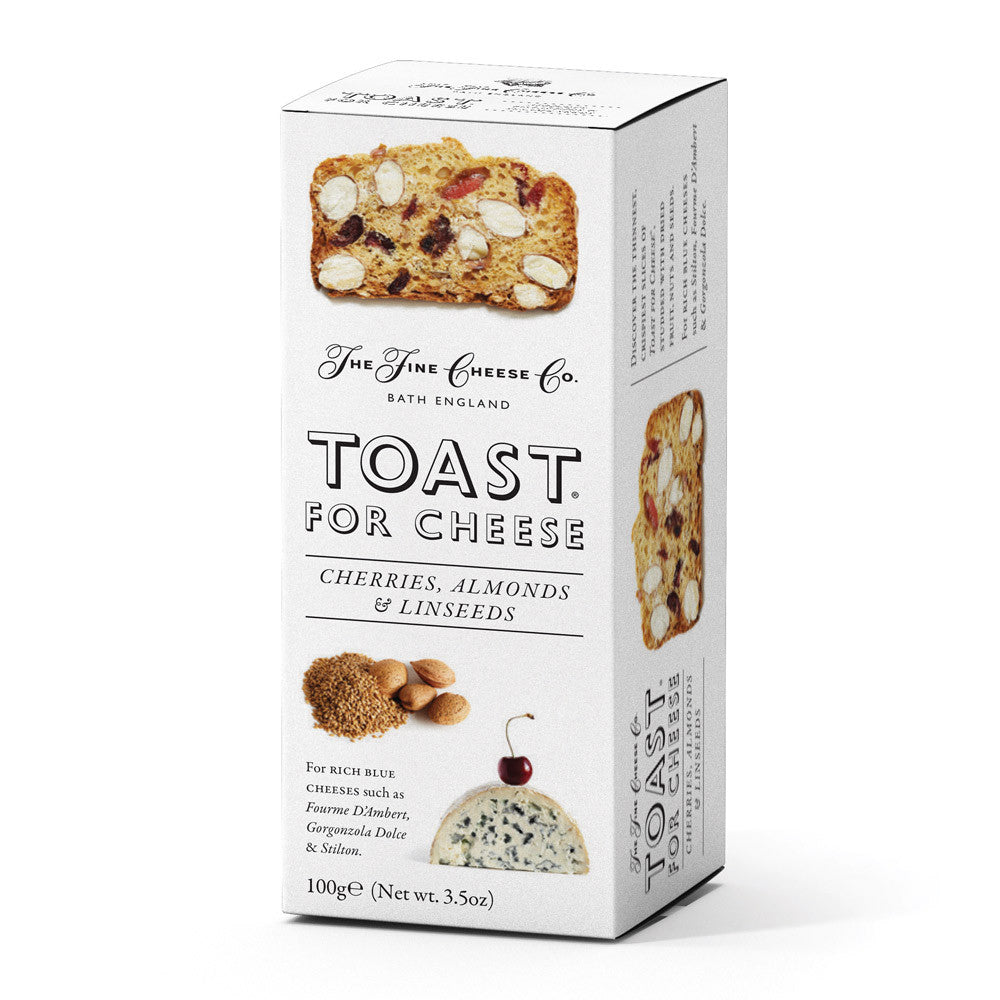 The Fine Cheese Co - Toast For Cheese with Cherries, Almonds & Linseeds