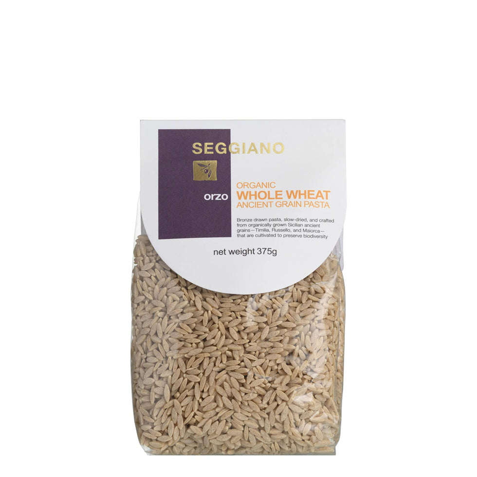 Seggiano Organic Ancient Grain Wholewheat Orzo