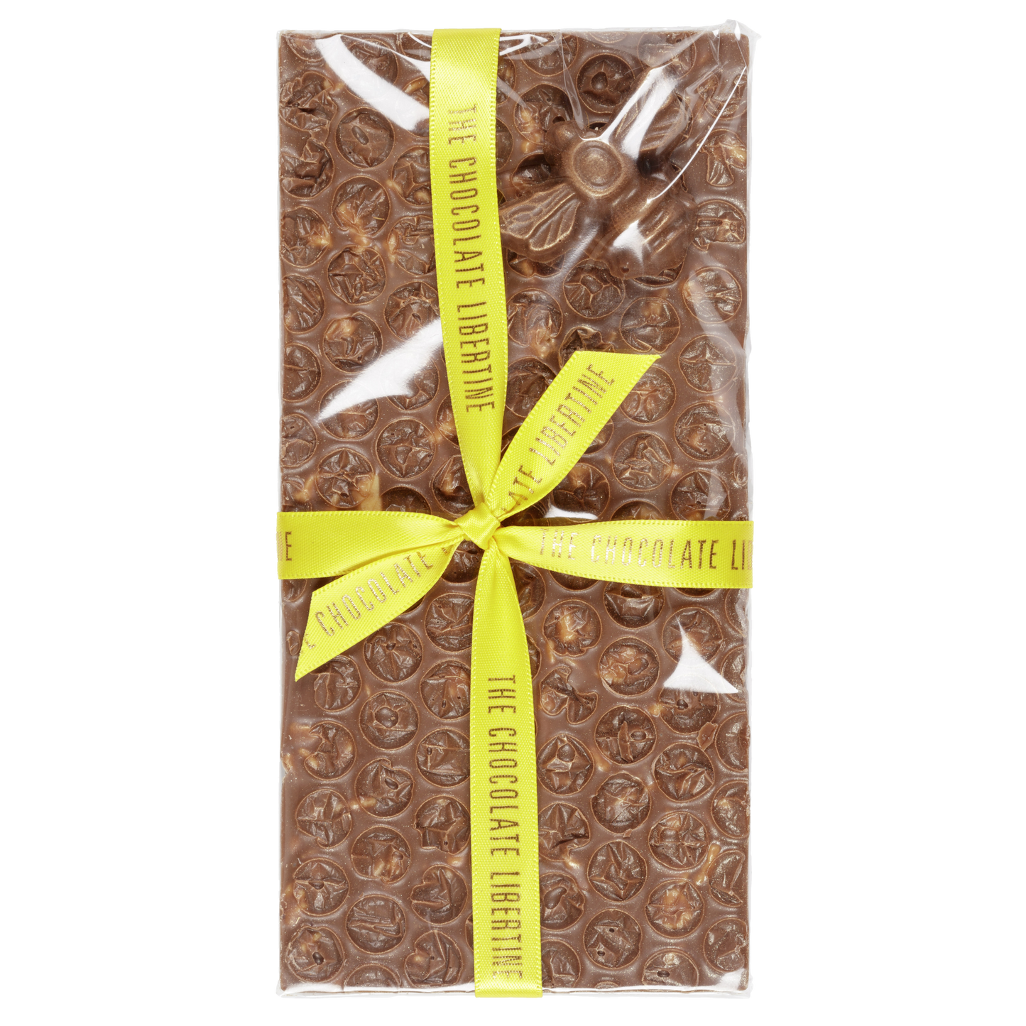 The Chocolate Libertine - Honeycomb milk chocolate bar