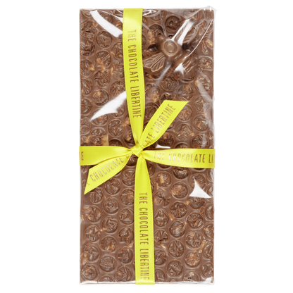 The Chocolate Libertine - Honeycomb milk chocolate bar